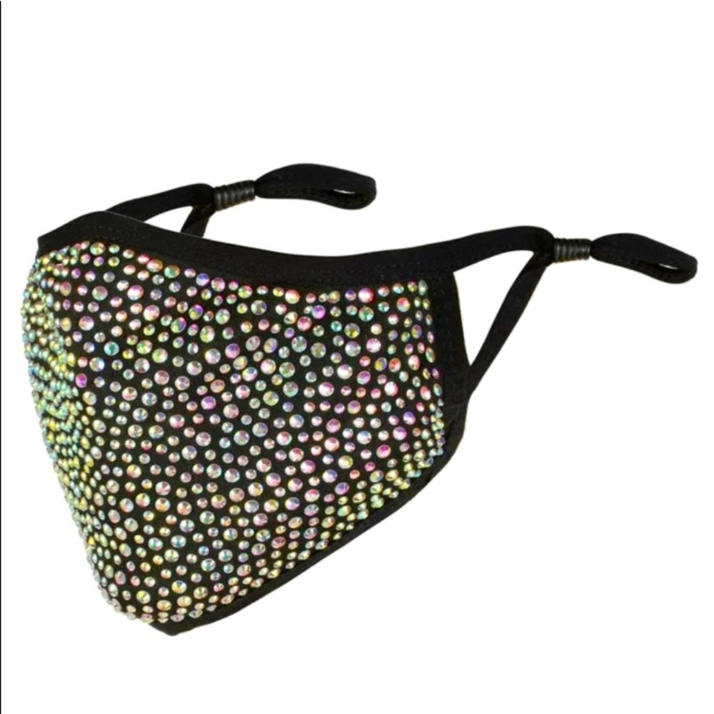 🆕 Crystal Fashion Adjustable Face Mask